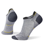 Unisex merino běžecké ponožky SMARTWOOL Run Zero Cushion Low Ankle Socks, Light Gray velikost: 42-45 (L)