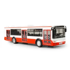 RAPPA 240650 Autobus který hlásí zastávky česky 28 cm červená