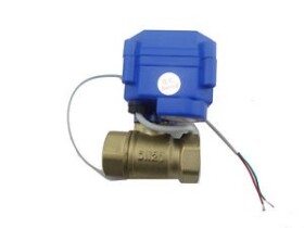 Motorizovaný kulový ventil G3/4" DN20 9-24VDC CR01