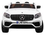 Mamido Elektrické autíčko Mercedes GLC 63S 4x4 LCD dvoumístné bílé