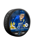 Inglasco / Sherwood Puk Brett Hull #16 St. Louis Blues Souvenir Collector Hockey Puck