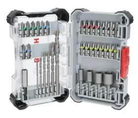 BOSCH 2607017728 / Sada bitů a nástrčných klíčů / 35 ks (2607017728)
