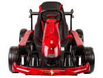 Mamido Dětská elektrická motokára Spider lakovaná červená