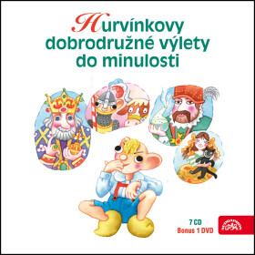 Hurvínkovy dobrodružné výlety - S+H 7CD + DVD - Helena Štáchová