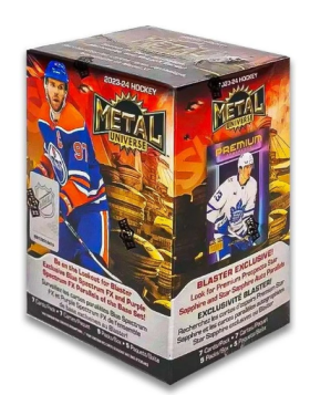 Hokejové Karty NHL 2023-24 Upper Deck Skybox Metal Universe Blaster Box