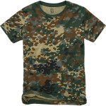 Brandit Tričko dětské Kids T-Shirt flecktarn 134/140