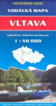 Vodácká mapa - Vltava/Vyšší Brod - Hlubo