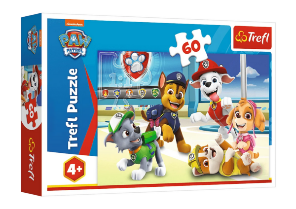 Mamido Puzzle Tlapková patrola Psí svět 60 dílků Trefl