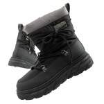 Lee Cooper dámská sportovní obuv zimní trekingová zateplená černá šedá dámské 36
