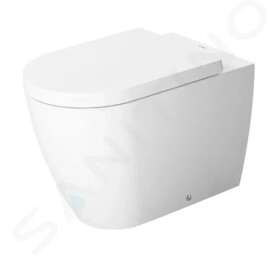 DURAVIT - ME by Starck Stojící WC, zadní odpad, s HygieneGlaze, bílá/matná bílá 2169099000