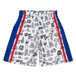 Mitchell & Ness Pánské kraťasy Philadelphia 76ers NBA Doodle Swingman Shorts Velikost: XL