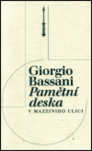 Pamětní deska Mazziniho ulici Giorgio Bassani