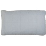 Ib Laursen Prošívaný povlak na polštář Cornflower 50 x 90 cm, modrá barva, textil