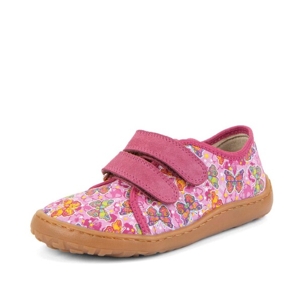 Dívčí plátěné barefoot tenisky CANVAS FUXIA/PINK Froddo G1700440-11 - 25