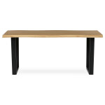 Jídelní stůl 180x90cm, mdf, divoký dub, HT-F4218 OAK