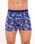 Pánské boxerky 3Pack 946/08 modrá mix - Cornette XXL