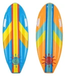 Nafukovací surf Sunny Rider modrá, růžová / Hračka do vody / 114 x 46 cm / vinyl / 3-10 let