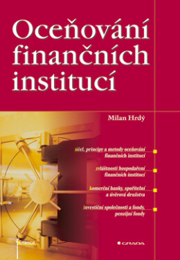 Oceňování finančních institucí - Milan Hrdý