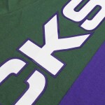Mitchell & Ness Pánská mikina Milwaukee Bucks NBA Split Short Sleeve Hoodie Velikost: S