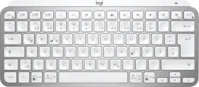 Logitech MX Keys Mini DE bílá / bezdrátová klávesnice / DE layout / Bluetooth / LED podsvícení (920-010480)