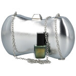 Módní dámské psaníčko Michelle Moon Zixi, stříbrné