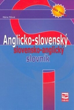 Anglicko slovenský slovensko anglický slovník