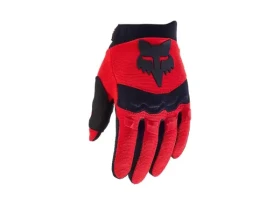 Fox Dirtpaw Youth dětské rukavice Fluorescent Red vel. YM