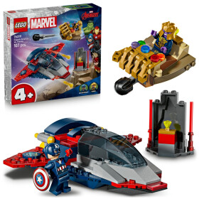LEGO® Marvel 76319 Kapitán Amerika vs. Thanos - LEGO® Marvel Super Heroes