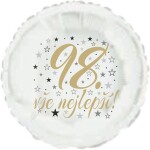 98. narozeniny balónek kruh Balonky.cz 98. narozeniny balónek kruh Balonky.cz