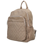 Stylový dámský textilní batoh Dinara, béžový