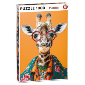 Puzzle Crazy Giraffe 1000 dílků