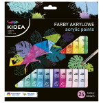 Kidea Kidea, FAA24KA, sada akrylových barev, 24 ks