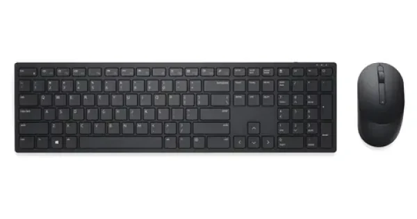 DELL KM5221W US Int černá / Set bezdrátové klávesnice a myši / US International layout / USB přijímač 2.4GHz (0KW2K)