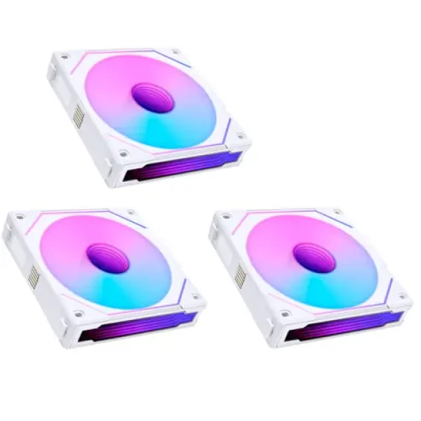 Lian Li UNI FAN SL-INF 120 bílá / ARGB / 3ks / 120mm / 2100rpm / 32 dB / 50 CFM / 4 pin (GABU-532)