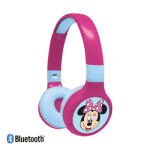 Lexibook 2v1 bluetooth skládací sluchátka Minnie s limitem hlasitosti