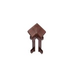 Rohová spojka vnitřní 1ks NWO 110 hnědý