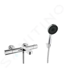 Kielle Termostatická vanová baterie s příslušenstvím EcoSpare, chrom 10302SNT10