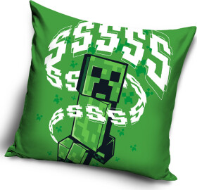 Dětský povlak na polštářek Minecraft Creeper Explode