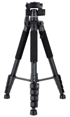 Rollei Stativ Compact Traveler Star S4 černá / Zátěž 5kg / Vytažený 160cm (23148)