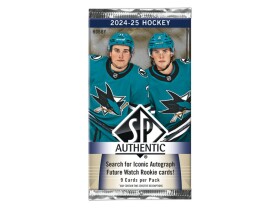 Hokejové Karty NHL 2024-25 Upper Deck SP Authentic Hobby Balíček