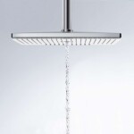 HANSGROHE - Rainmaker Select Hlavová sprcha 460, 3 proudy, sprchové rameno 10 cm, černá/chrom 24006600