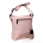 Sportovní dámská koženková crossbody Julie růžová