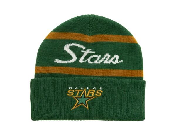 Mitchell & Ness Pánská zimní čepice Dallas Stars NHL Head Coach Knit Vintage