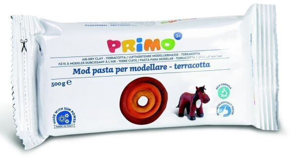 PRIMO Samotvrdnoucí hmota 500 terakota