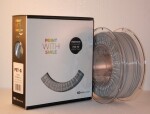 PET-G filament Light Grey 1,75 mm Print With Smile 1 kg