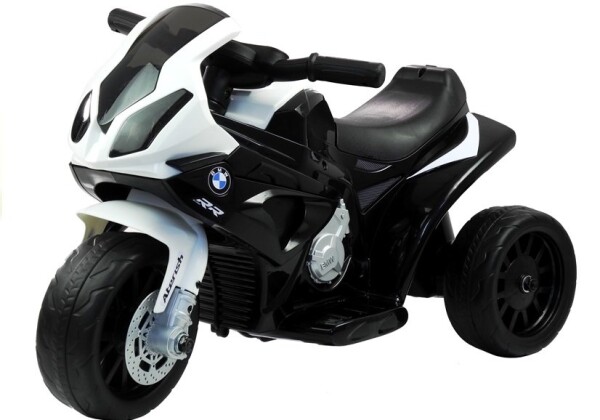 Mamido Dětská elektrická motorka BMW S1000RR tříkolka černá