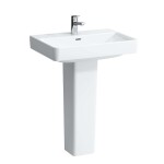 Laufen - Pro S Umyvadlo, 65x47 cm, 1 otvor pro baterii, s LCC, bílá H8109644001041