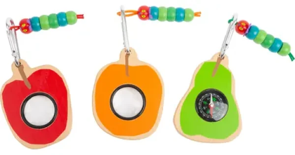 Small foot Badatelský nástroj Caterpillar 1 ks oranžové pozorovátko