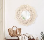 REA - NÁSTĚNNÉ ZRCADLO BOHO 60CM 322051 HOM-03007