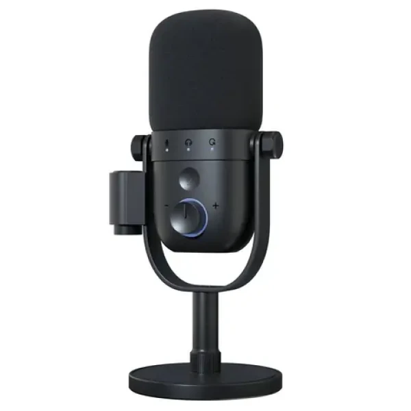 Streamplify MIC VOX + Tripod černá / Stolní mikrofon / dynamický / USB-C / XLR (SPMC-MD3D323.11)